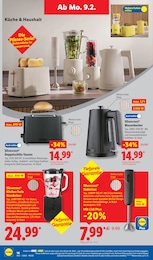 Wasserkocher Angebot im aktuellen Lidl Prospekt auf Seite 32