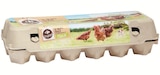 Oeufs frais de poules élevées en plein air - CARREFOUR ORIGINAL en promo à 2,59 € chez Supermarchés Match Oeufs frais de poules élevées en plein air - CARREFOUR ORIGINAL dans le catalogue Supermarchés Match