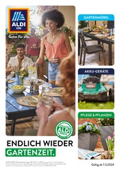 Aktueller ALDI SÜD Discounter Prospekt in Unterhaching und Umgebung, "ENDLICH WIEDER GARTENZEIT." mit 46 Seiten, 07.03.2024 - 12.05.2024