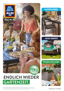 ALDI SÜD Prospekt "ENDLICH WIEDER GARTENZEIT." mit  Seiten (Köln)