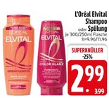 Shampoo Dream Length von L'Oréal Elvital im aktuellen EDEKA Prospekt für 2,99 €