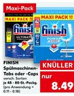 Spülmaschinen-Tabs oder -Caps Angebote von FINISH bei Kaufland Neustadt für 8,49 €