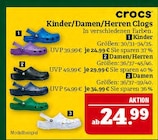 Aktuelles Kinder/Damen/Herren Clogs Angebot bei Marktkauf in Leipzig ab 24,99 €
