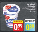Schlagsahne im Angebot bei E center in Freital Schlagsahne Angebote von Gut & Günstig bei E center Freital für 0,89 €