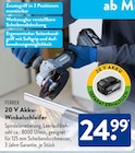 20 V Akku-Winkelschleifer Angebote von FERREX bei ALDI SÜD Bornheim für 24,99 €
