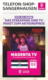 Aktueller Telefon Shop Sangerhausen Elektromärkte Prospekt in Schönewerda und Umgebung, "DAS STREAMING UND TV PAKET ZUM AKTIONSPREIS" mit 12 Seiten, 05.12.2025 - 31.12.2025