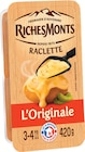 Raclette nature - RICHESMONTS en promo chez Intermarché Express Mérignac à 2,08 €