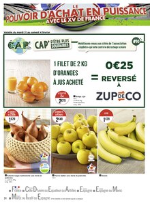 Promotion Produits dans le prospectus Géant Casino, valable du 30/01/2023 au 12/02/2023 Promo Produits dans le catalogue Géant Casino du moment à la page 14