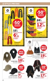Promos Casquette dans le catalogue "LES 20 JOURS PLUS" de Hyper U Casquette en promo dans le catalogue Hyper U à la page 48