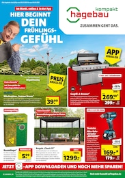 hagebau kompakt Prospekt für Emsdetten: "SUPER DEALS", 10 Seiten, 28.03.2026 - 04.04.2026