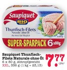 Thunfisch-Filets Naturale ohne Öl Angebote von Saupiquet bei E center Weinheim für 7,77 €