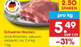 Netto Marken-Discount - Schweine-Nacken Angebot im Prospekt Schweine-Nacken bei Netto Marken-Discount im Prospekt "" für 5,49 €