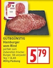 Hamburger vom Rind von GUT&GÜNSTIG im aktuellen EDEKA Prospekt