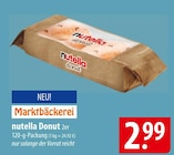 Marktbäckerei nutella Donut im Angebot bei famila Nordost in Langenhagen Marktbäckerei nutella Donut Angebote bei famila Nordost Langenhagen für 2,99 €