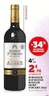 Super U Bihorel - Promo Bordeaux aop rouge mission saint-vincent 2022 Promo Bordeaux aop rouge mission saint-vincent 2022 à 2,70 € dans le catalogue Super U à Bihorel