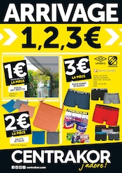 Promos Rideau dans le catalogue "ARRIVAGE" de Centrakor à la page 1