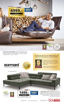 Sofa im Segmüller Prospekt "Wohndesign - Inspirierende Ideen für ihr Zuhause" mit 20 Seiten (Heidelberg)