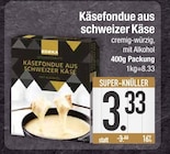 Käsefondue aus schweizer Käse von  im aktuellen EDEKA Prospekt für 3,33 €
