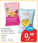 Kindersnack von Fruchtbar im aktuellen budni Prospekt