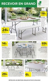 Chaise Pliante en promo dans le catalogue Carrefour à la page 18