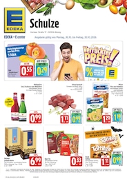 EDEKA Prospekt "Wir lieben Lebensmittel!" für Mücka, 40 Seiten, 26.10.2026 - 31.10.2026