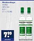 Vodka Angebote von Moskovskaya bei Getränkewelt Hilden für 7,99 €