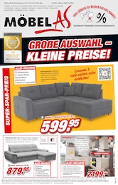 Aktueller Möbel AS Möbel & Einrichtung Prospekt für Lingenfeld: GROßE AUSWAHL ‑ KLEINE PREISE! mit 16} Seiten, 08.06.2024 - 22.06.2024