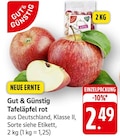 Tafeläpfel rot bei EDEKA im  Prospekt für 2,49 €