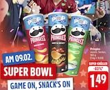 Original oder Hot & Spicy oder Sour Cream & Onion Angebote von Pringles bei E center Stuttgart für 1,49 €