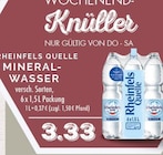 Mineralwasser bei EDEKA im Voerde Prospekt für 3,33 €