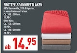 Marktkauf Herten - Frottee-Spannbettlaken Angebot im Prospekt Frottee-Spannbettlaken bei Marktkauf im Herten Prospekt für 14,95 €