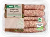 Schweine-Bratwurst von REWE Bio, Naturland im aktuellen REWE Prospekt