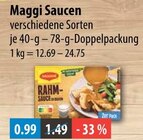 Saucen im V-Markt Prospekt Saucen von Maggi im aktuellen V-Markt Prospekt für 0,99 €