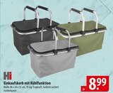 Hi Einkaufskorb mit Kühlfunktion Angebote bei famila Nordost Kiel für 8,99 €