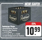 Pilsner im Angebot bei nah und gut in Zwickau Pilsner Angebote von Radeberger bei nah und gut Zwickau für 10,99 €