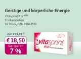 mea - meine apotheke - Vitasprint B12 Angebot im Prospekt Vitasprint B12 bei mea - meine apotheke im Prospekt "" für 18,50 €