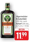 Kräuterlikör Angebote von Jägermeister bei E center Bruchsal für 11,99 €