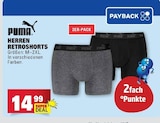 Herren Retroshorts Angebote von Puma bei E center Ludwigshafen für 14,99 €