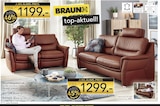 BRAUN Möbel-Center Bad Dürrheim - Polstergarnitur Angebot im Prospekt Polstergarnitur bei BRAUN Möbel-Center im Bad Dürrheim Prospekt für 1.199,00 €