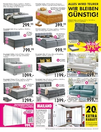 Schlafsofa Angebot im aktuellen SB Möbel Boss Prospekt auf Seite 9