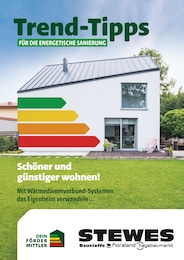 Stewes Baucentrum Prospekt für Oberhausen: "Trend-Tipps für die energetische Sanierung", 11 Seiten, 14.03.2025 - 23.03.2025