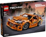 Fast and Furious Toyota Supra Mk4 - LEGO en promo chez Carrefour Levallois-Perret à 39,90 €