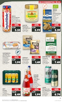 Bier im Kaufland Prospekt "Aktuelle Angebote" mit 70 Seiten (Langenhagen)