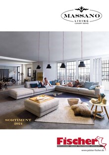 Couch im Polstermöbel Fischer Prospekt "Massano Living Sortiment" mit 14 Seiten (Regensburg)