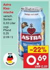 Kiez-mische im Angebot bei Netto Marken-Discount in Stadthagen Kiez-mische Angebote von Astra bei Netto Marken-Discount Stadthagen für 0,69 €