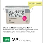 Aktuelles Wand- und Deckenfarbe „Trendfarbe“ Angebot bei BayWa Bau- und Gartenmärkte in Würzburg ab 26,99 €