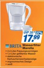 Brita Wasserfilter Marella Angebote bei famila Nordost Falkensee für 17,99 €