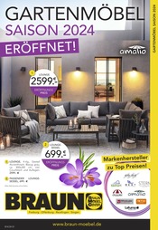 Ähnliche Angebote wie Paravent im Prospekt "GARTENMÖBEL SAISON 2024 ERÖFFNET!" auf Seite 1 von BRAUN Möbel-Center in Lörrach