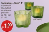 Teelichtglas "Fiona" von  im aktuellen V-Markt Prospekt für 1,99 €