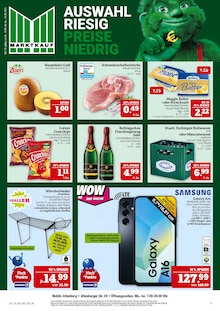 Marktkauf Prospekt AUSWAHL RIESIG, PREISE NIEDRIG mit  Seiten in Kohren-Sahlis und Umgebung